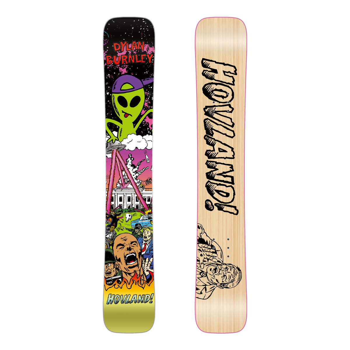 Hovland Five-Oh Subdeck (26/27) Snowskate - Dylan Burnley Pro Model - Preorder