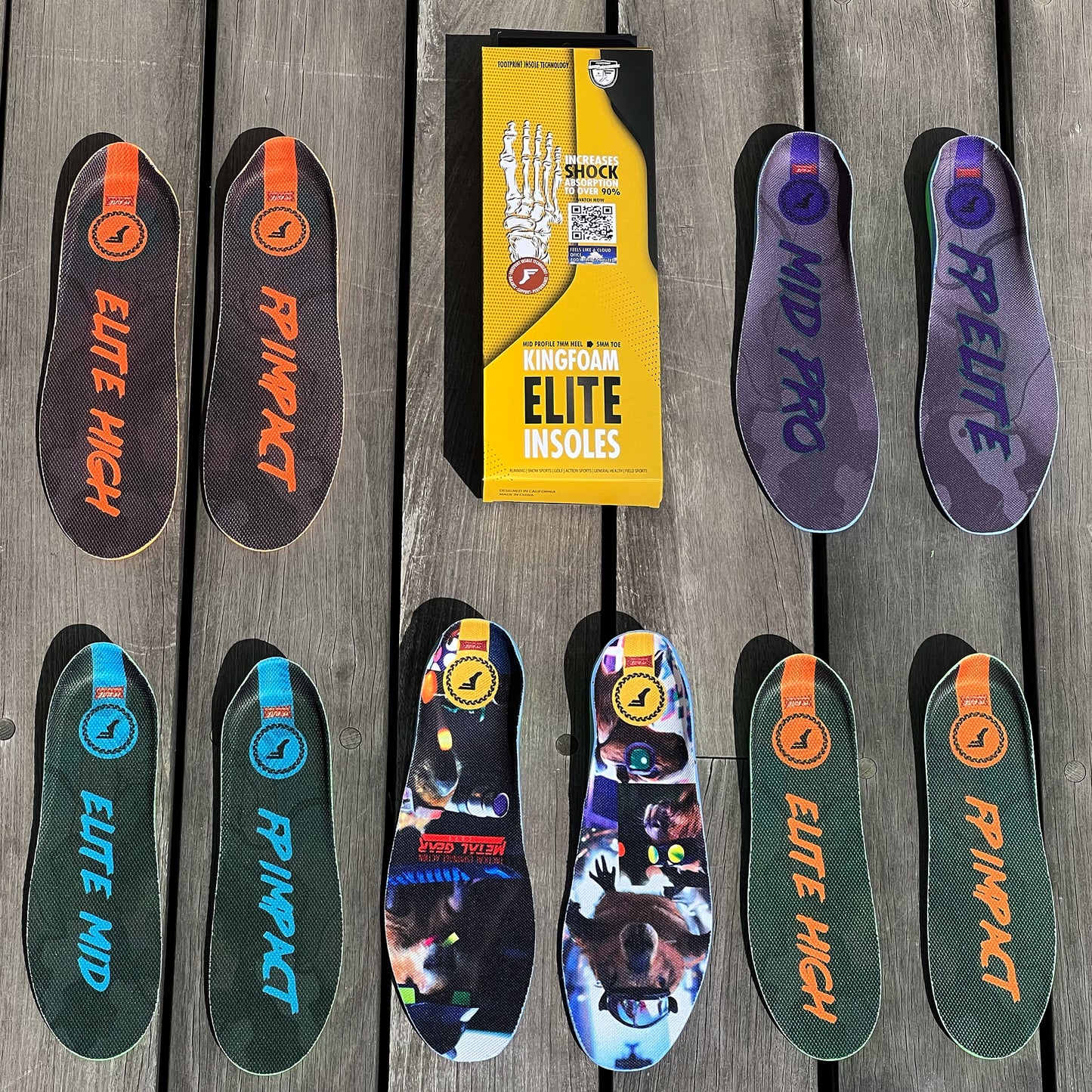 FP innleggssåler - Kingfoam Elite & Elite Pro